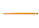 Олівець графітовий PROFESSIONAL B жовтий без гумки BM.8542-12