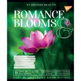 Зошит 60 аркушів клітинка YES Romance blooms 766473