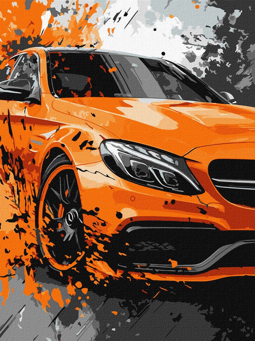 Картини за номерами Ідейка Яскрава міць 30х40см 5154 Картини за номерами Ідейка Яскрава міць 30х40см 5154