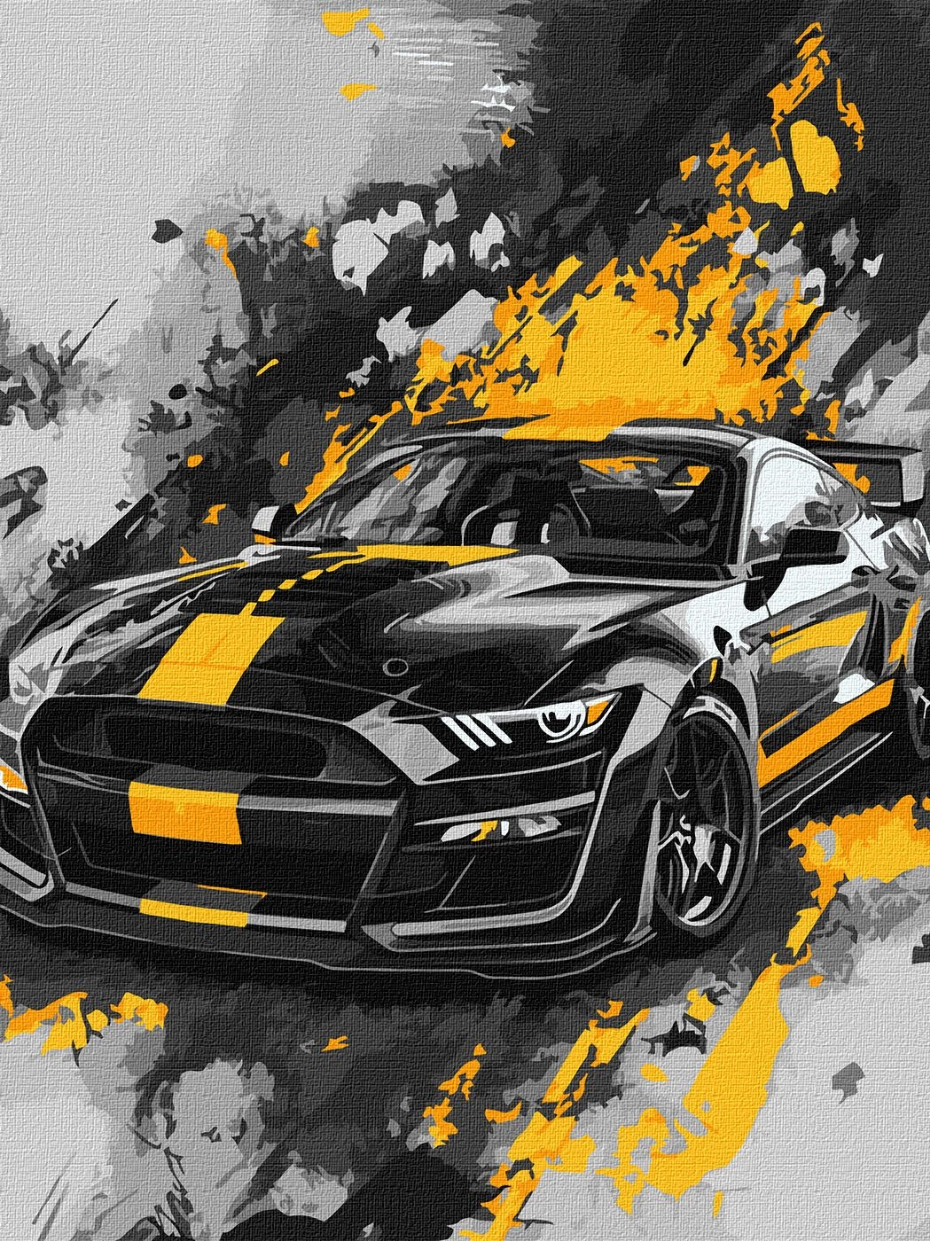 Картини за номерами Ідейка Спортивний стиль 30х40см 5155