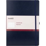 Книга записна Partner Grand, 210*295, 100 арк, кліт, синя 8203-02-a