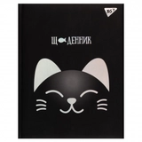 Щоденник шкільний YES твердий Black cat 911521