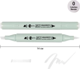 Маркер спиртовий Santi Brush SA-0 безбарвний блендер 390990
