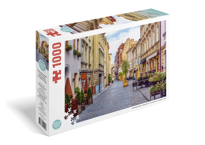 Пазли Dream Group Toys Puzzle 1000 елементів Вуличками Львова