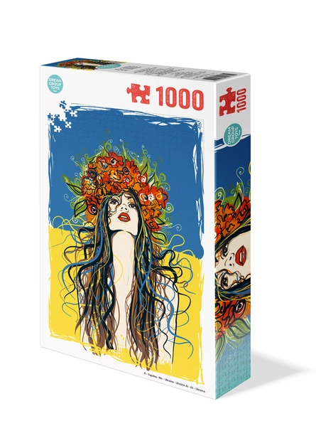 Пазли Dream Group Toys Puzzle 1000 елементів Я – Україна TRFL_UA/2