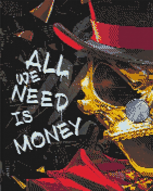 Алмазна мозаїка Скрудж 40х50 см — фото 2