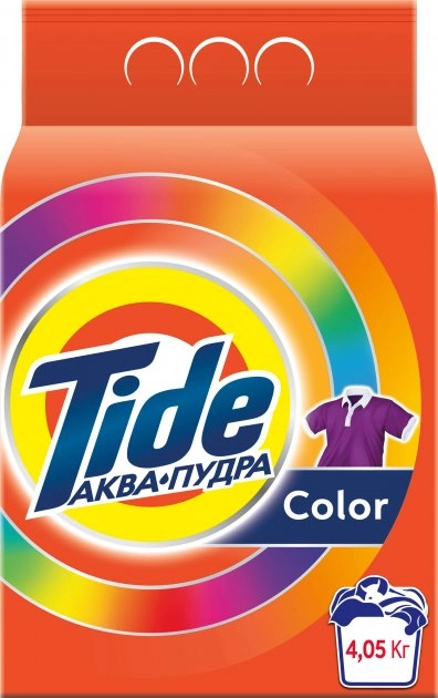Пральний порошок Tide автомат Аква-Пудра Колор 4,05кг 35301