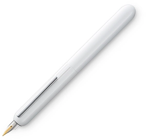 Ручка перова Lamy 4027880 074 FH dialog лаковий білий EF gold