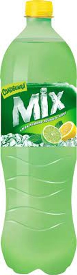 Напій безалкогольний соковмісний Мікс Лимона-лайма-мяти Соковинка 1,0 л