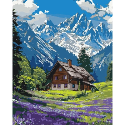 Картина за номерами ART Craft Гірський спокій 40х50 см11036-AC