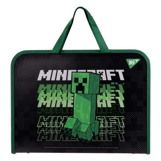 Папка-портфель YES FC на блискавці Minecraft 492168