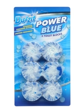 Таблетки для зливного бачка Duzzit Power Blue 6шт