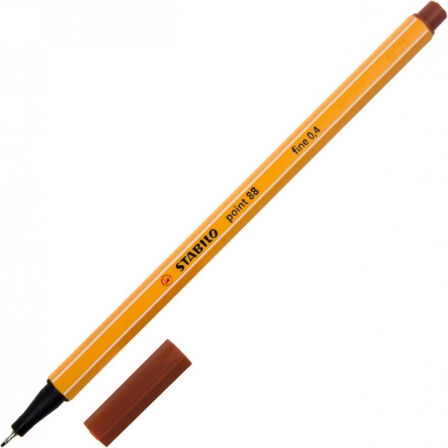 Файнлайнер Stabilo 88 brown  коричневий 46