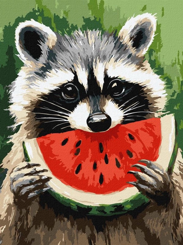 Картини за номерами Ідейка Соковитий кавун 30х40см 6745