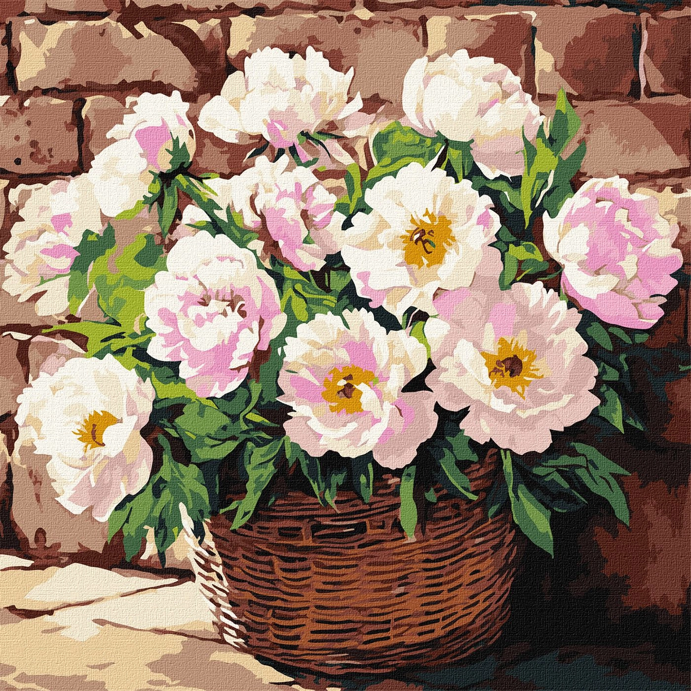 Картини за номерами Ідейка Ніжний аромат 40х40см 3311