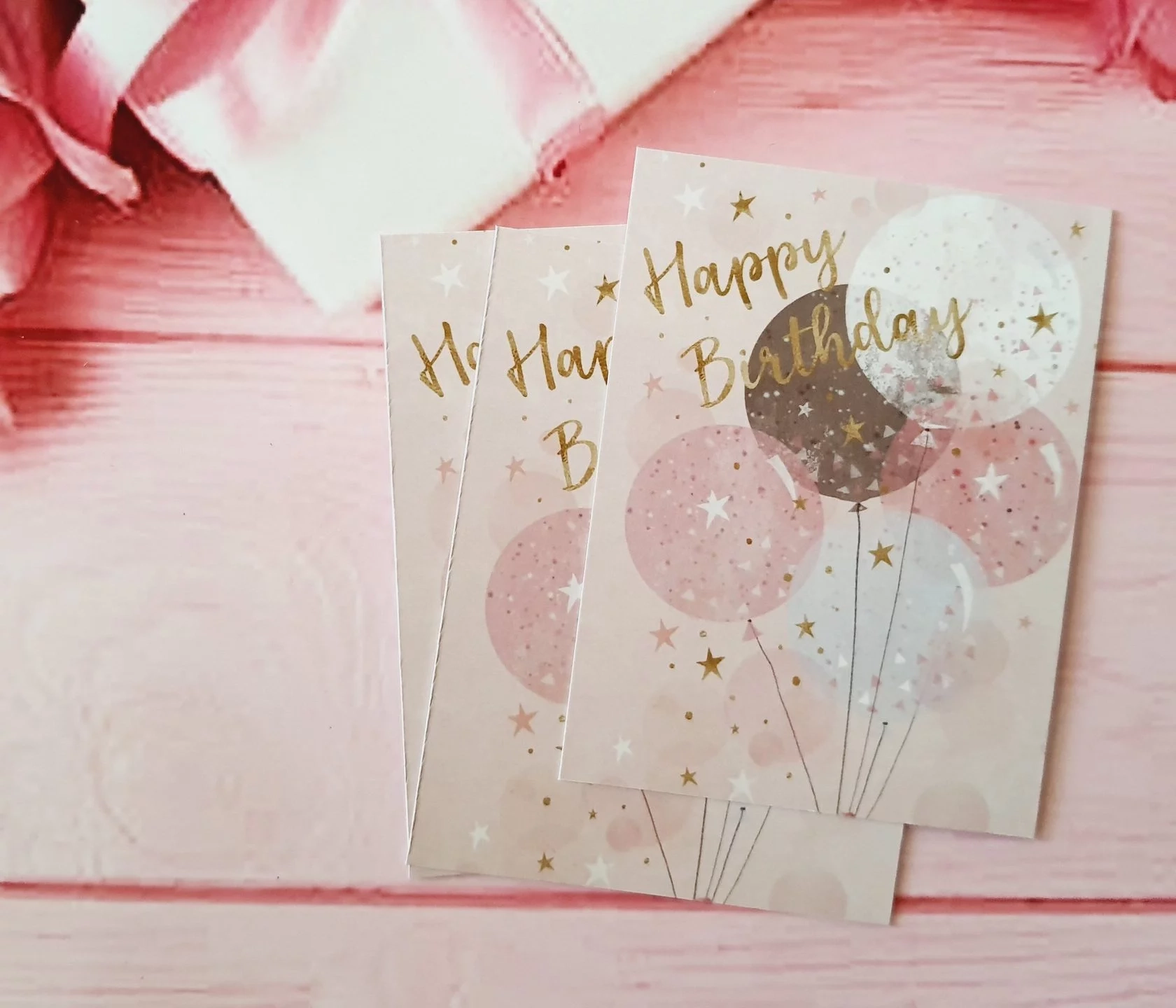 Листівка міні 6х8см Bibirki Happy Birthday