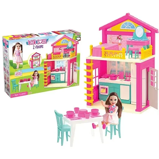Будиночок 2 поверхи Lola 395*285*90 мм Dede