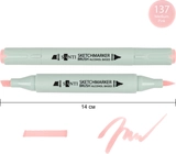 Маркер спиртовий Santi Brush SA-137 прозорий рожевий 390925