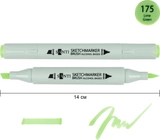 Маркер спиртовий Santi Brush SA-175 салатовий 390967