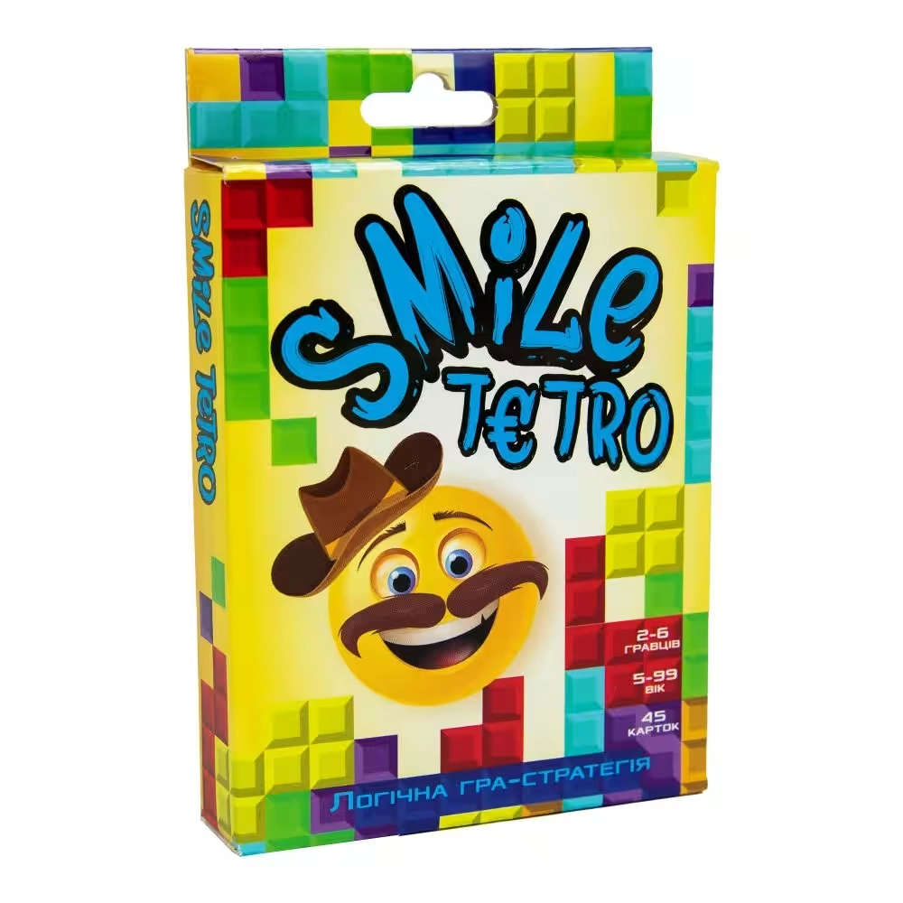 Настільна гра  Smile tetro Strateg 30280