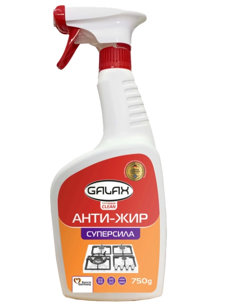 Засіб антижир GALAX das PowerClean 750мл 721990