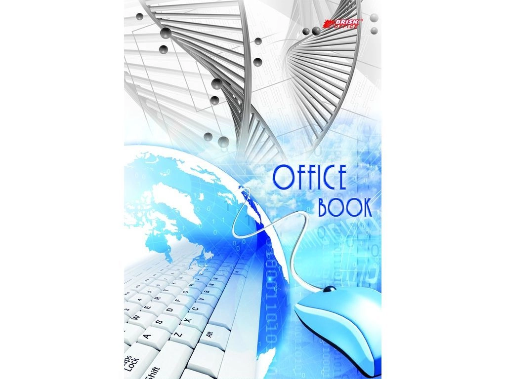 Книга обліку 176 аркушів тверда обкладинка — Бланки, журнали, календарі