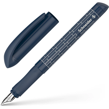 Ручка перова з чорнильним патроном Schneider Easy корпус темно синій S162058