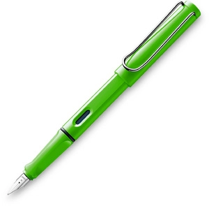 Ручка перова Lamy 4030632 013 FH safari зелений EF T10 синій