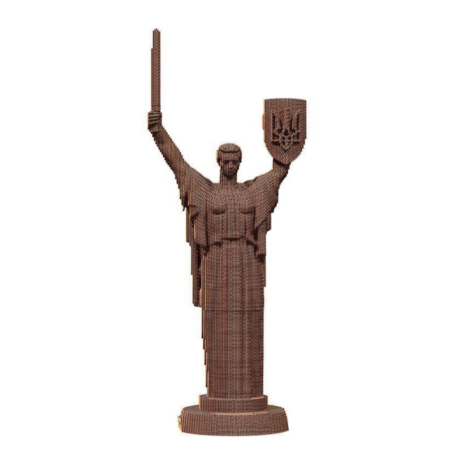 Картонний конструктор Cartonic 3D Puzzle Mother Ukraine