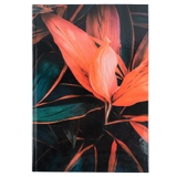 Книга записна А4 192арк кліт Flora поморанчева