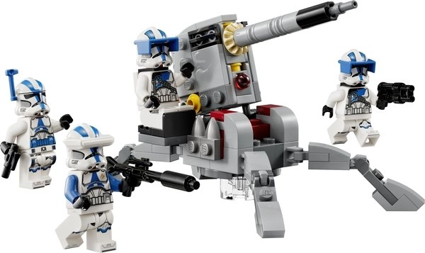 Конструктор Lego Star Wars Бойовий загін бійців-клонів 501-го легіону 75345