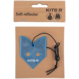 Мяка світловідбиваюча підвіска фігурна блакитна KITE K23-111-1