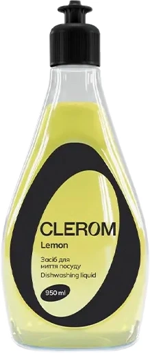 Засіб для миття посуду Clerom Lemon 950мл 20289