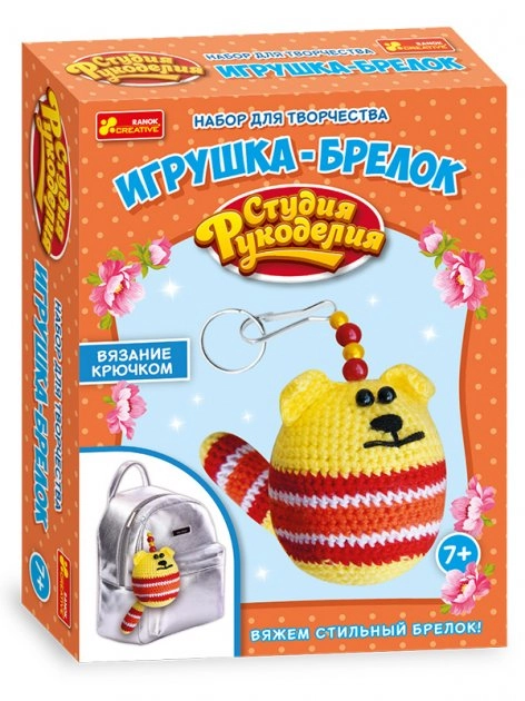 Набір для творчості ТМ Ранок-Креатив Вязаний брелок Кіт 15185002