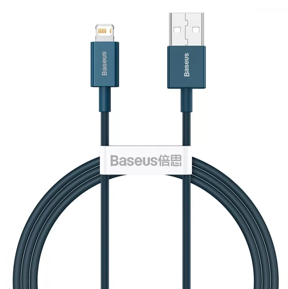 Кабель Baseus Superior Series Fast Charging Lightning 2.4A (1m) blue