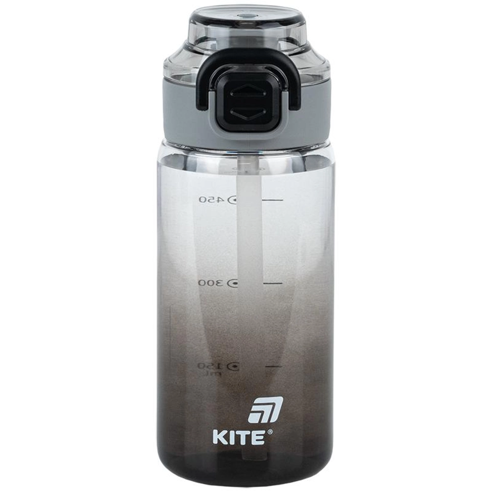 Пляшечка для води Kite 600 мл чорна K25-1212-1 — фото 2