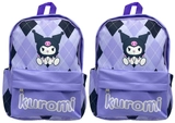 Рюкзак дитячий з тканини Зайчик Kuromi-ромбік 32х24х13см 5831