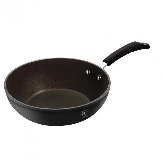 Сковорода-вок O28х7,4 см 3,2 л ,Black Professional Line LP KL-006