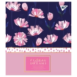 Зошит 48 аркушів клітинка YES Floral dreams 765271