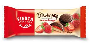 Печиво Желе Полуниця FIESTA 135гр
