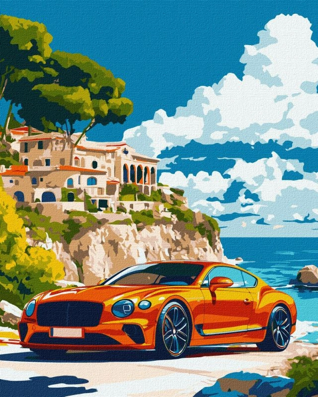 Картини за номерами Ідейка Розкішний пейзаж 40х50см 2906