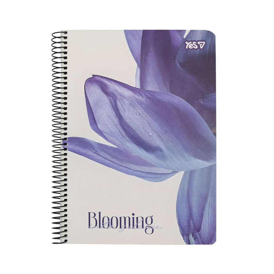 Блокнот на пружині А5 Yes 80 аркушів Blooming 152284 — фото 2