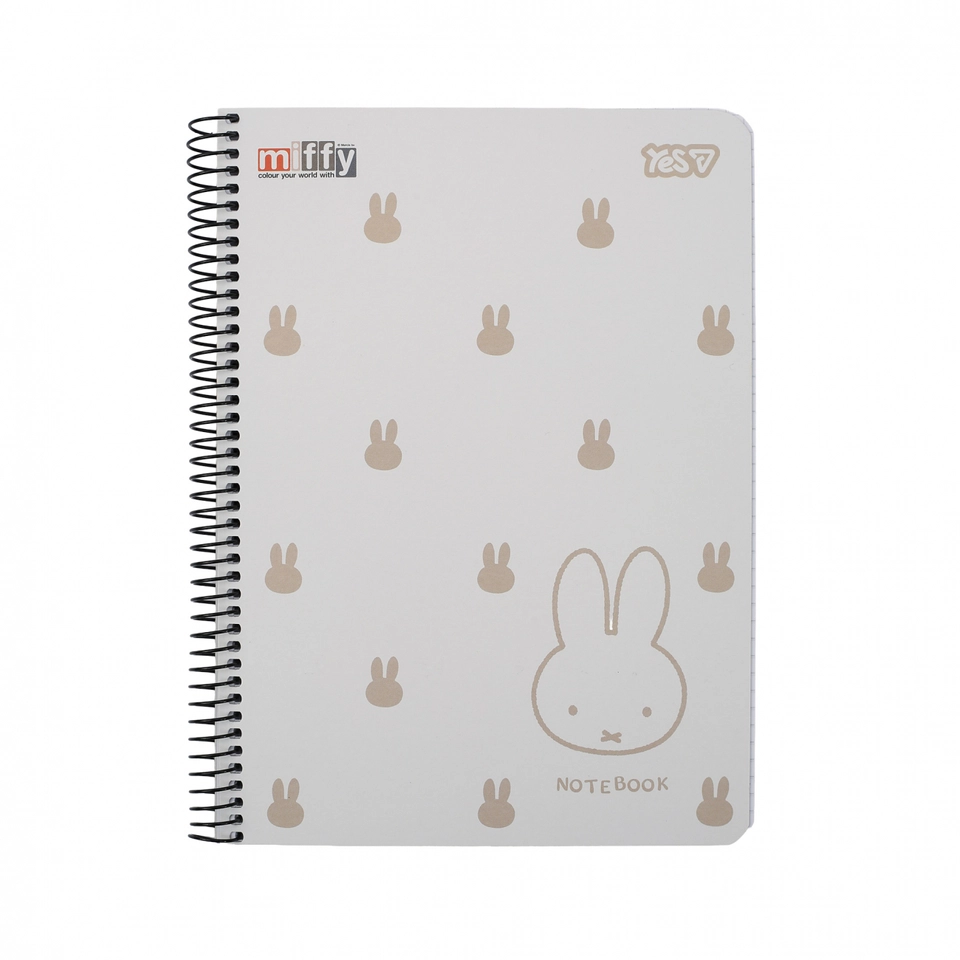 Блокнот на пружині А5 Yes 80 аркушів Miffy 152272 — фото 2