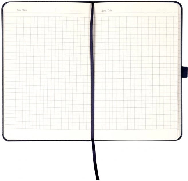 Записна книга Axcent Partner синя, клітинка, 96 аркушів — фото 3