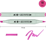 Маркер спиртовий Santi Brush SA-18 фуксія 390898