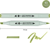 Маркер спиртовий Santi Brush SA-43 насичено-оливковий 390961