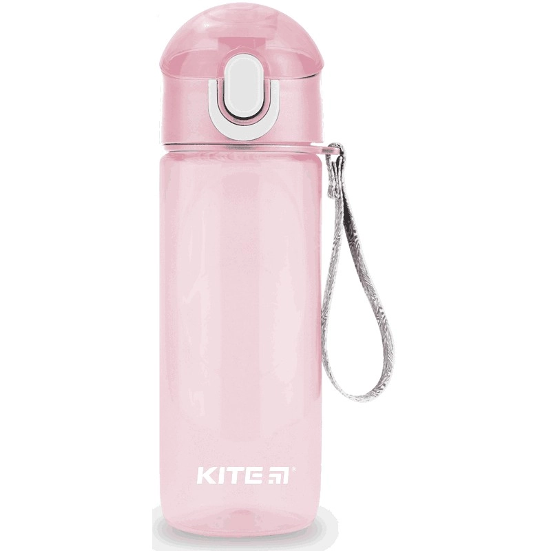 Пляшечка для води 530 мл ніжно-рожева K22-400-01