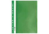 ШВИДКОЗШИВАЧ пластиковий А4  Economix 31510-04 зелений перфорований
