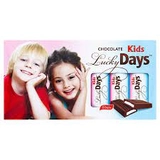 Шоколад  Lusky Days молочний з молочною начинкою 100г