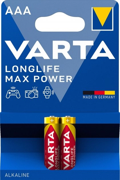 Батарейка Varta longlife max power aaa bli 2 alkaline